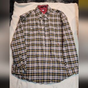 Tommy Hilfiger Men's Plaid Button Down Shirt
